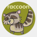 Recherche de racoon autocollants Forêt