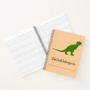Suche nach dinosaurier kleine notizbücher Personalisiert