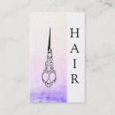 Recherche de victorian mini cartes visite Coiffeur