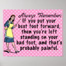 Suche nach kleine füße poster Spaß