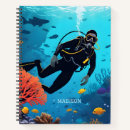 Suche nach tauchen an kleine notizbücher Personalisiert