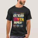 Recherche de synthétiseur tshirts Musicien