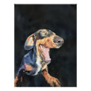 Suche nach gähnen poster Hund