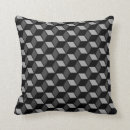 Recherche de illusion coussins Noir