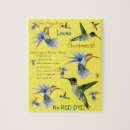 Recherche de colibris puzzles Oiseau