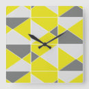 Recherche de jaune gris horloges Tendance