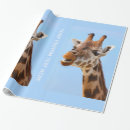 Suche nach niedliche giraffe geschenkpapier Natur