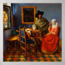 Suche nach vermeer poster Klassische malerei