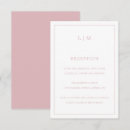 Recherche de rose clair invitations Élégant