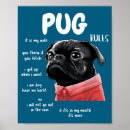 Suche nach süßer mops poster Mode