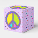 Suche nach frieden papier geschenk box Blume power