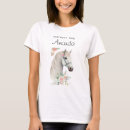 Suche nach frau mit weißem pferd tshirts Reiter