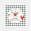 Recherche de pomme serviettes Baby shower pomme