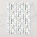 Recherche de motif de flèches cartes postales Noir