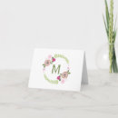 Suche nach blumenkranz kleine grußkarten Monogramm