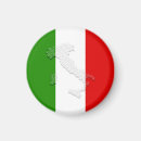 Recherche de drapeau italien magnets Rouge
