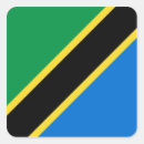 Recherche de drapeau tanzanie autocollants Tanzanien