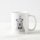 Recherche de la cravate tasses Noir et blanc