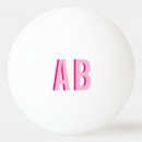 Recherche de rose balles ping pong Monogrammé
