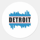 Recherche de de detroit autocollants Paysage urbain