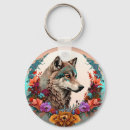 Recherche de loup porteclés Floral