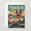 Recherche de république tchèque vintage cartes postales Praha