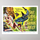 Recherche de requin vintage posters Tiki