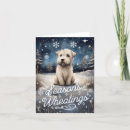 Suche nach wheaten terrier karten Überzogen