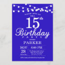 Recherche de royal blue quinceanera invitations Fête d'anniversaire