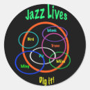 Recherche de jazz autocollants Saxo