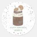 Recherche de milkshake autocollants Anniversaire