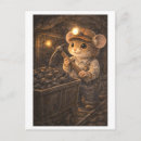 Recherche de mineur cartes postales Charbon