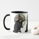 Recherche de chat noir halloween tasses Magie