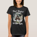 Recherche de chat dans une boîte tshirts Félin