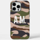 Recherche de camouflage vert iphone coques Motif de camouflage