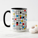 Recherche de mondriaan tasses Cubisme