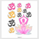 Recherche de om signe autocollants Namaste