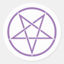 Recherche de inversé autocollants Pentacle