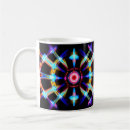Recherche de fluorescent tasses Abstrait