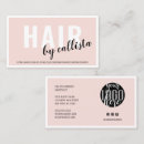Recherche de styliste de client cartes visite Customer