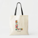 Recherche de monogramme de la lettre sacs Floral