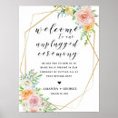 Recherche de floral mariage posters Élégant