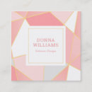 Suche nach geometrische formen visitenkarten Elegant