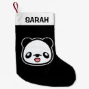 Recherche de pandas chaussette de noël Kawaii
