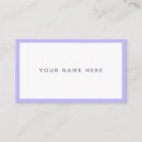 Suche nach lavendel visitenkarten Modern