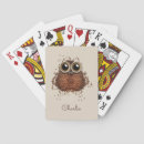 Recherche de hibou jeux de cartes Mignon