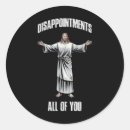 Suche nach enttäuschung aufkleber Jesus