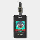 Recherche de requins bagages étiquettes Dents