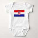 Recherche de la croatie bébé vêtements Patriotique