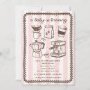 Suche nach kaffee party einladungen Babydusche